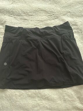 Athleta Black Active Mini Skirt